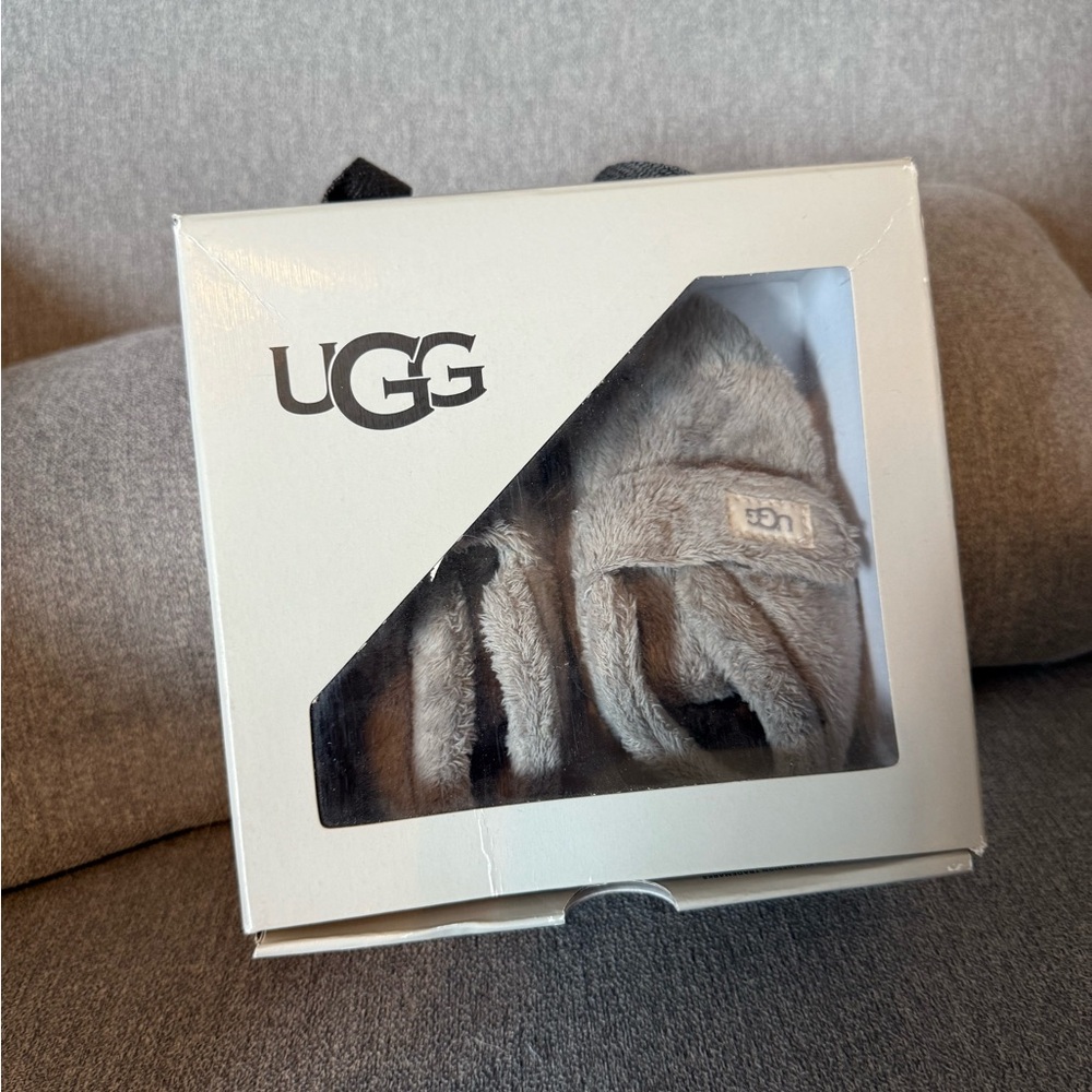 UGG Charcoal Baby Bixbee Booties